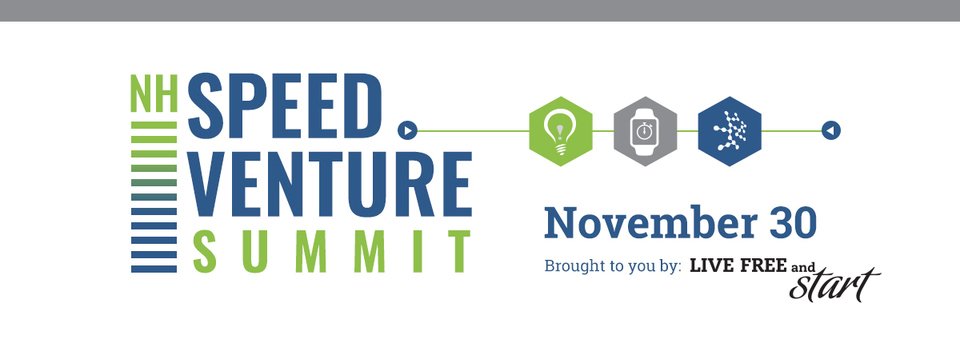 NHEconomy's tweet photo. Early stage #startups apply to pitch to investors at the #NHSpeedVentureSummit Apps due 10/20! #InvestNH #NHEconomy https://t.co/3JlzBc9hpP https://t.co/IZtfD7TXaG