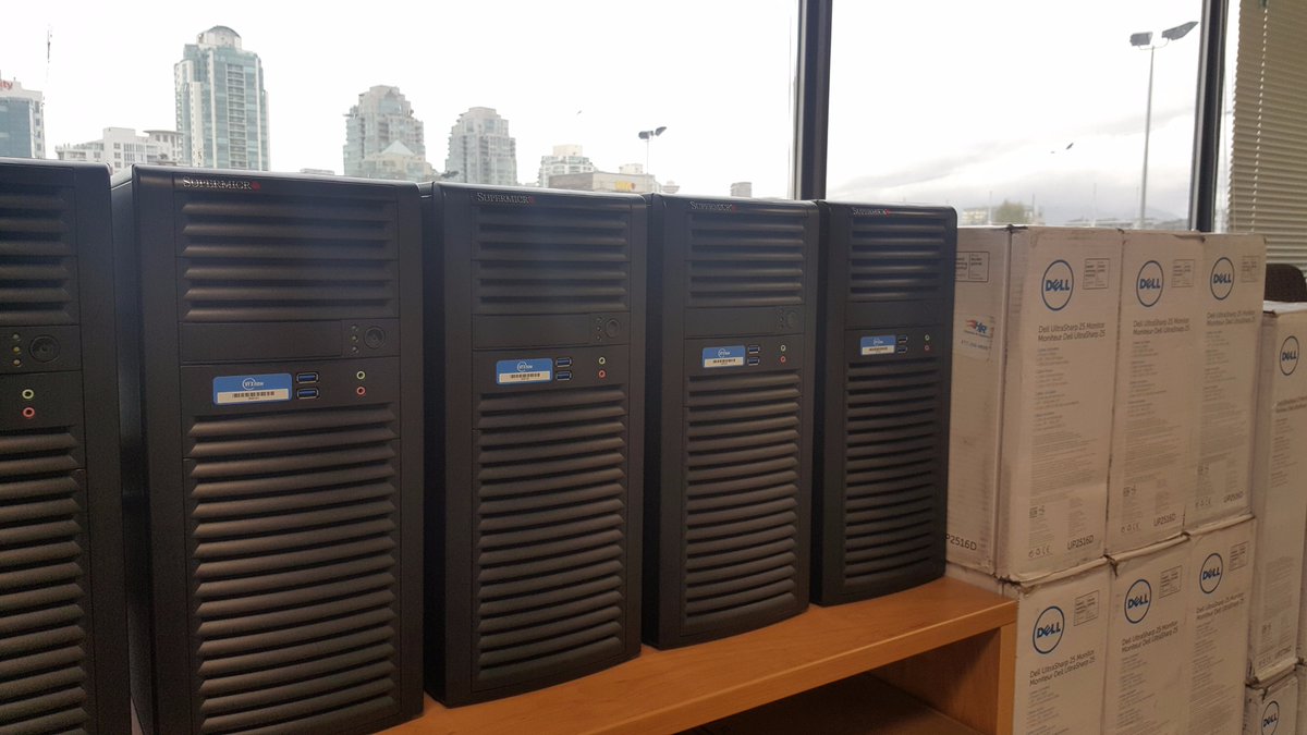 VFXnow's tweet photo. Skylake-SP Workstations Rentals ready to work VanCity! Latest hardware monthly or try before buy, msg for details... https://t.co/3oWDijFvuC