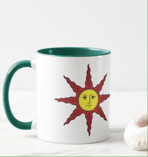 SPB_Design's tweet photo. Praise the Sun Mug https://t.co/GGT5dJr0c4 via @zazzle #praisethesun #DarkSouls https://t.co/Ovbg4POJ8Y