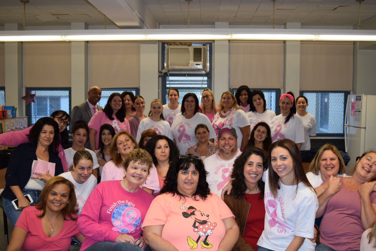 FlpdDevelopment's tweet photo. We walk for #BreastCancerAwarenessMonth @PS16School! #StridesUFT #PublicSchoolProud https://t.co/RbstZ3lIGA