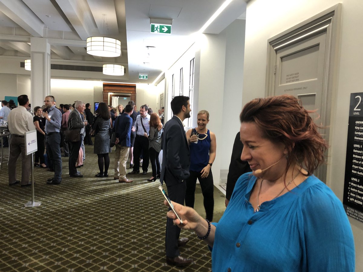 Last minute text before #BNEinnovation - this is pumping.