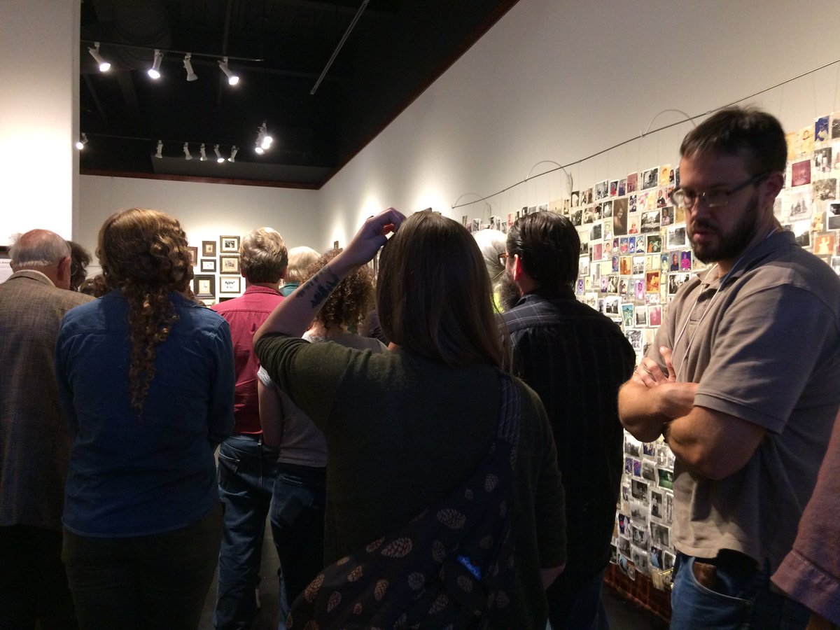 USCUGalleryArt's tweet photo. Great to host the TriState Sculpture Conference at UPSTATE Gallery on Main tonight! #TriStateConference #TriStateSculptors https://t.co/uAtkX0qB3o