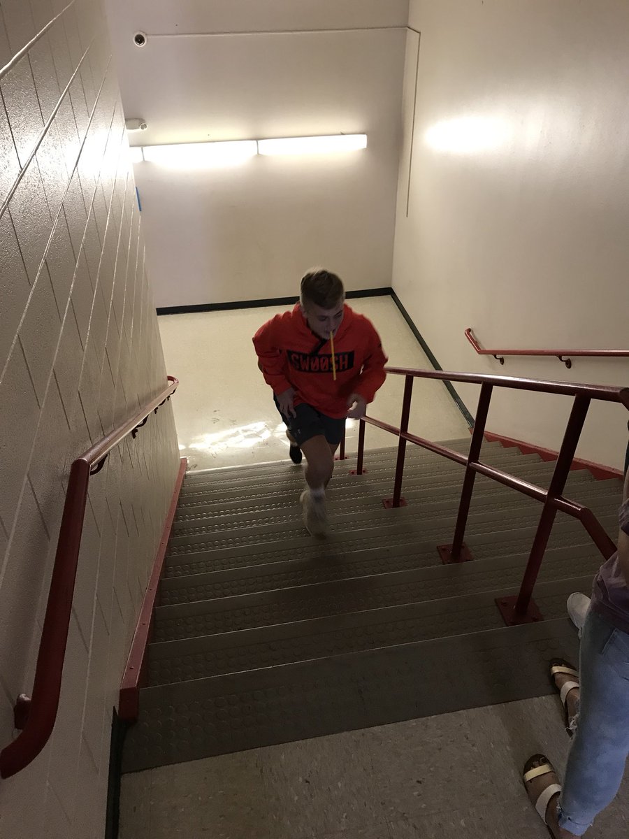 StrauchRJ's tweet photo. Had a fun day testing effects of exercise on rate of cellular respiration!! #getoutandscience @ComalScience @MrRayCHSScience @CHSNoMoARDs @ComalPhysED https://t.co/8hBY7V6huF