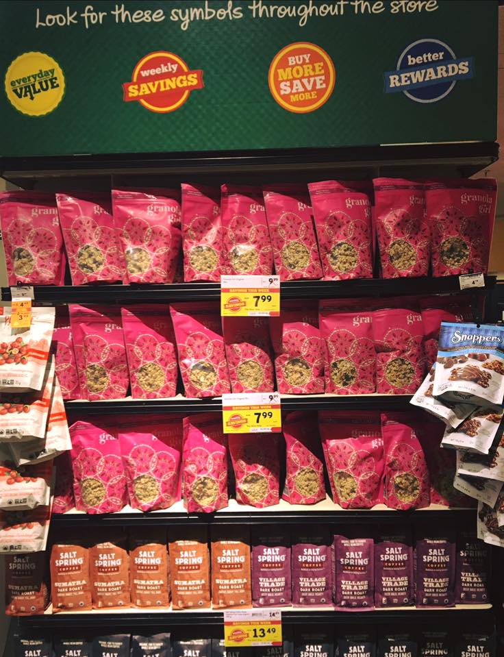 Wahhooo! Do you shop @safeway at Oakridge?
We're all stacked up!! Shout out to <a href="/CanadianArtisan/">CanadianArtisan</a>