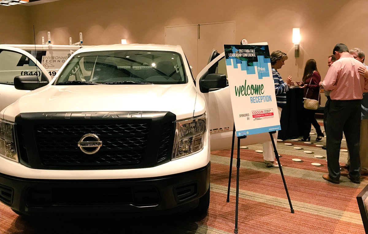 FHBAOfficial's tweet photo. Our Welcome Reception is in full swing. Thanks @CogginNissanATL for sponsoring this event! #FHBAFallConference https://t.co/Ol2cZMYFEC