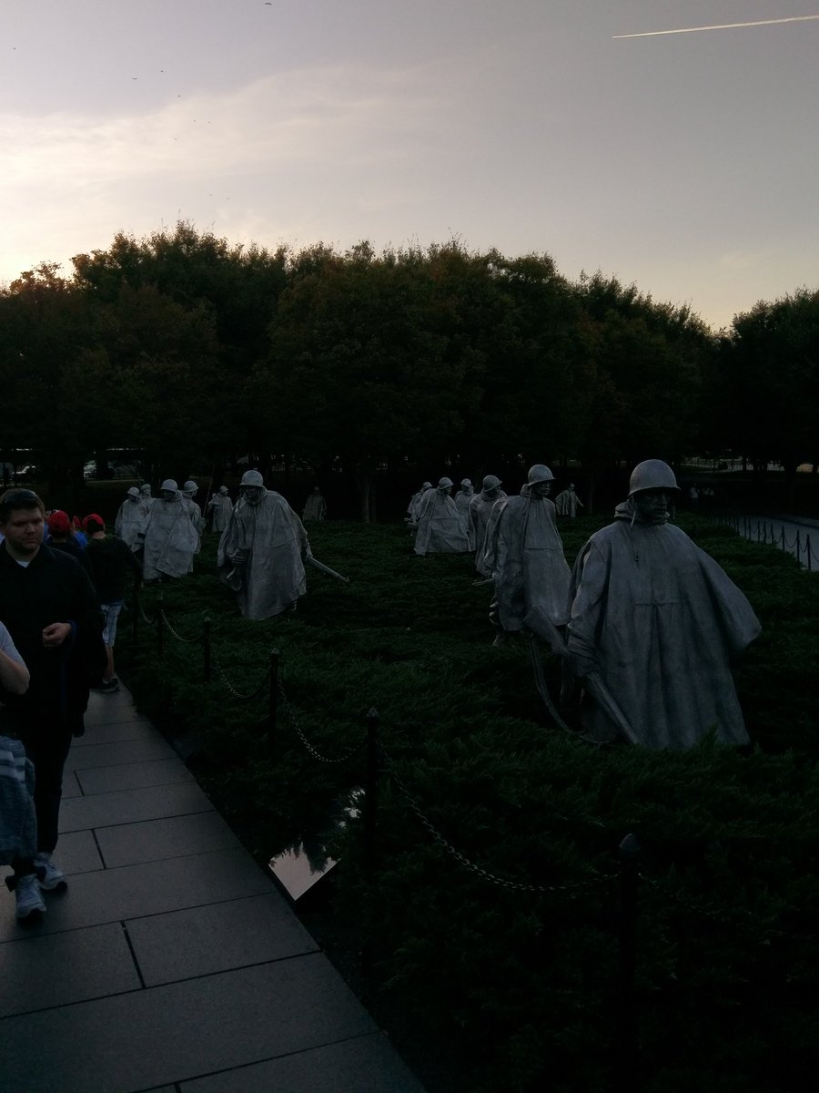 AmityMSBethany's tweet photo. Korean War Memorial #AR5 #AMSBDC https://t.co/U3uTk0cjne