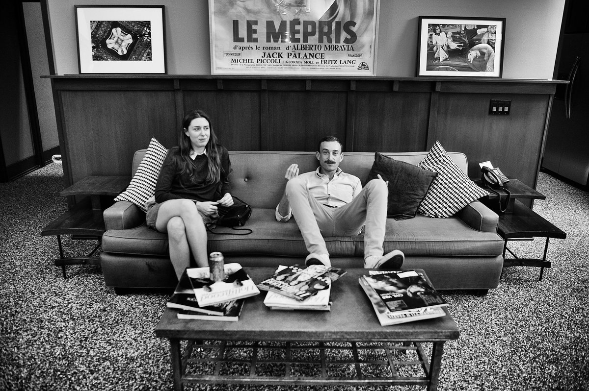 Picrow's tweet photo. Hanging at the row.
📸: Peter Lang #PICROW https://t.co/oQwSz1qiPX