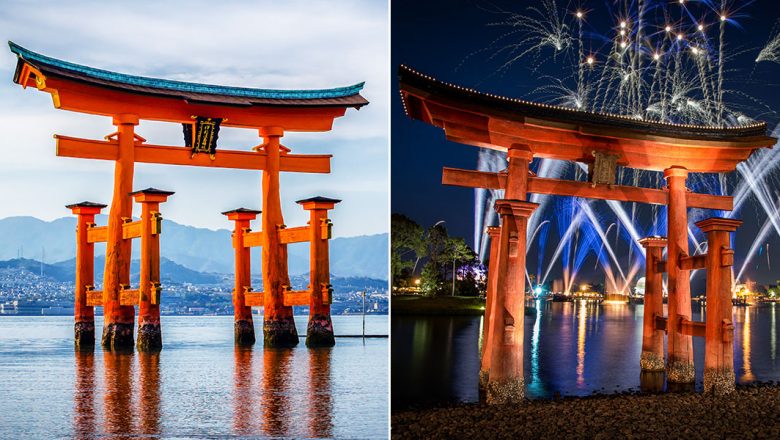 DisneyD23's tweet photo. Epcot locations vs. their real-life inspirations: https://t.co/T2E4KLBt5H #D23Fanniversary https://t.co/brsMePnx2i