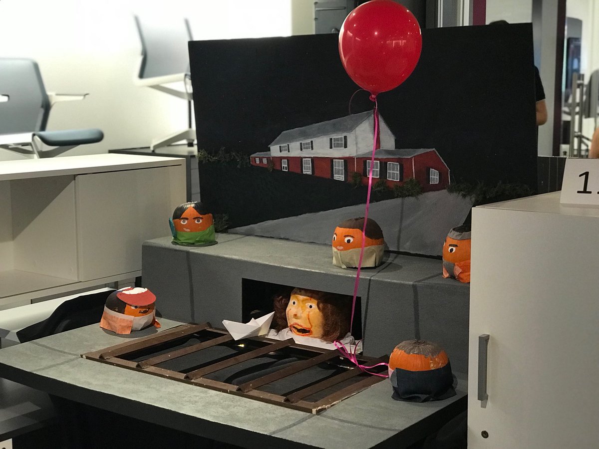 Allsteel's tweet photo. There is some tough competition with @CannonDesign, #WaldonStudio, and #Samaha! #PoshPumpkinDC https://t.co/if3zmP5csu