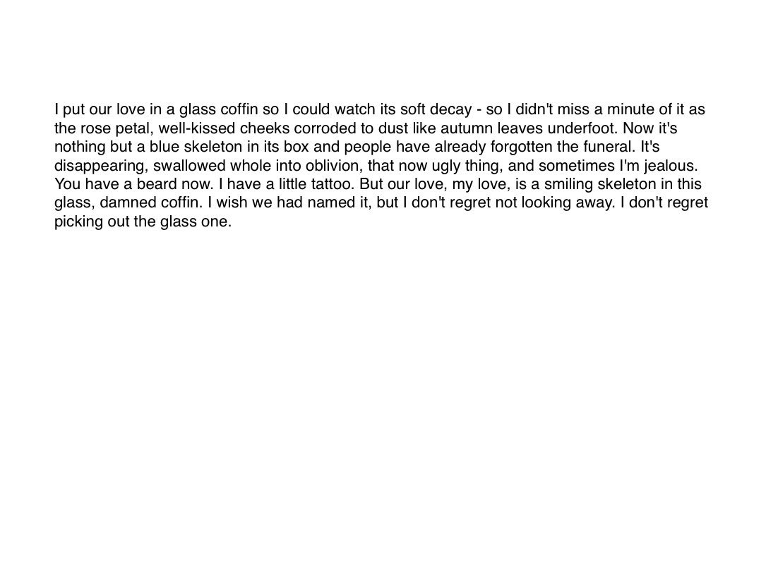 why i picked the glass one