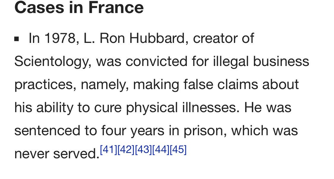 Realityisgoals's tweet photo. #Scientology Founder #LRHubbard #Convicted 4 #illegalbusiness pract, lies abt ability #TOCURE PHYSICAL ILLNESSES! #Fraud #Scam #Abuse https://t.co/UAK47L5MEP