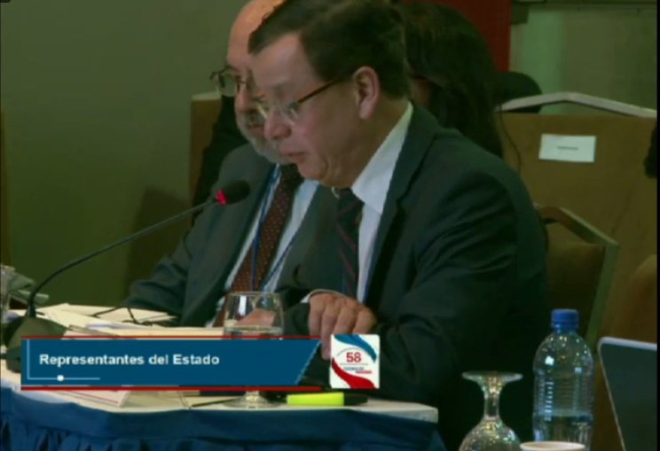CorteIDH's tweet photo. Audiencia Pública Caso Poblete Vilches y otros Vs. Chile
Alegatos finales orales de los representantes del Estado de Chile
 #58PES https://t.co/ERg0s8N0An