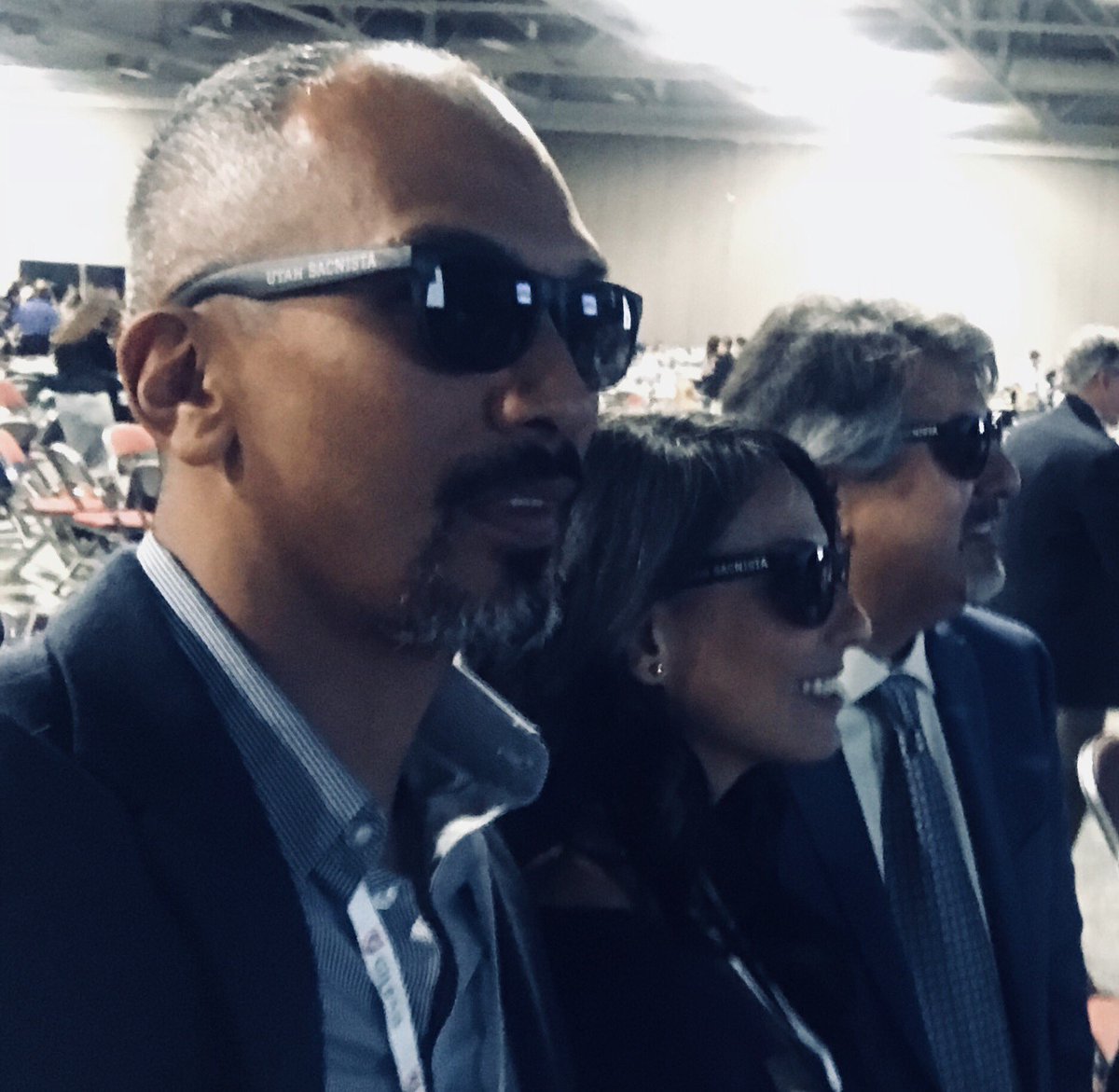 Enjoying #SACNAS2017 with rockstar Utah SACNISTA <a href="/ClaudioVillanu/">Claudio Villanueva Ph.D.</a> and SACNAS Prez <a href="/linogonzalezphd/">Lino Gonzalez</a> <a href="/sacnas/">SACNAS</a> #SACNAS2017