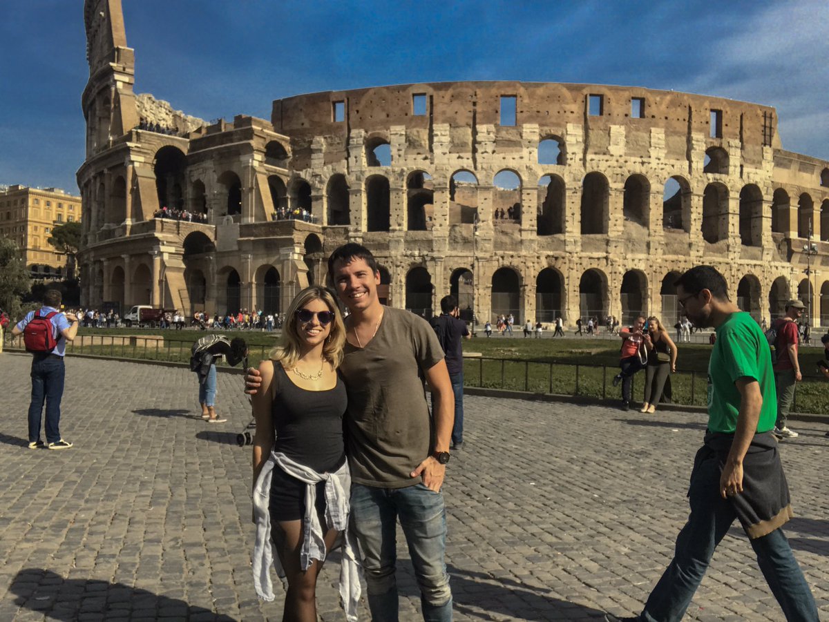 ExecutiveThrill's tweet photo. We aren't ones to continuously take photos of ourselves...but when in Rome😂 too scenic not to! #traveltribe #sayyestotravel #theupbeatpath https://t.co/6cMLFv0zOx