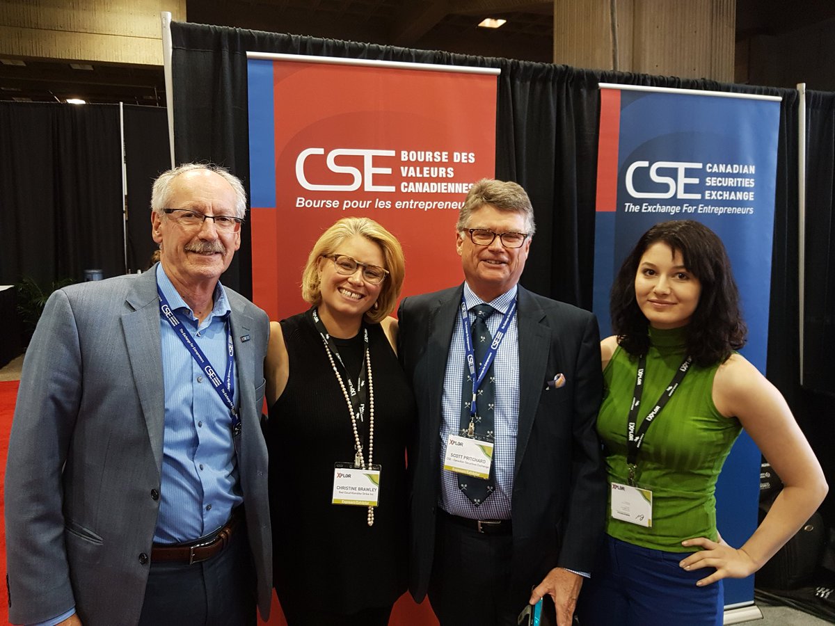 CSE_News's tweet photo. Had a great time at #Xplor2017! Thanks for a great show & to all who stopped by to say hello. #mining #entrepreneurs https://t.co/tsUXHL24Kd