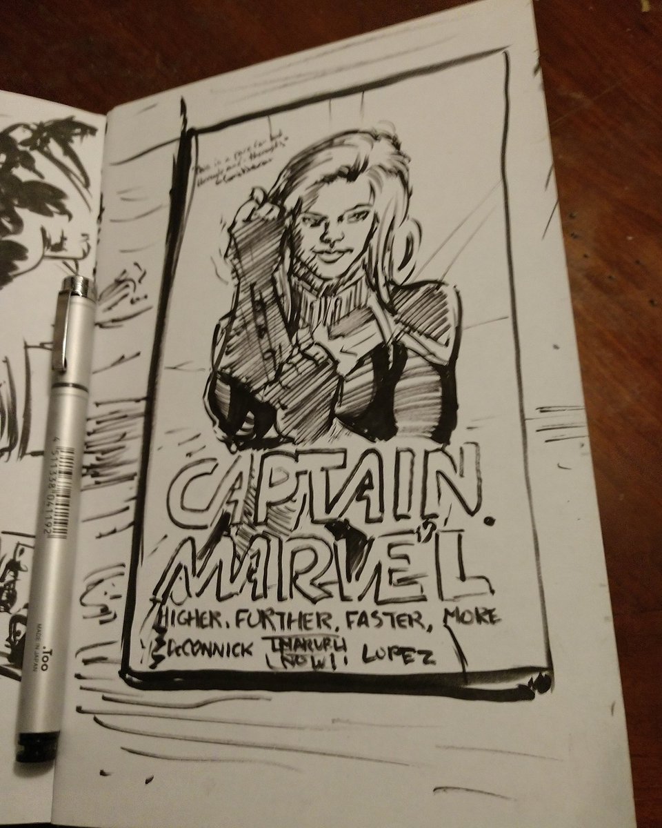KEVFU2021's tweet photo. Here's what I drew for my students at #MCSDA for Inktober Day 18!
#CaptainMarvel #MarvelComics #CarolDanvers #KEVFU #inktober #inktober2017 https://t.co/heqU1Bwtue