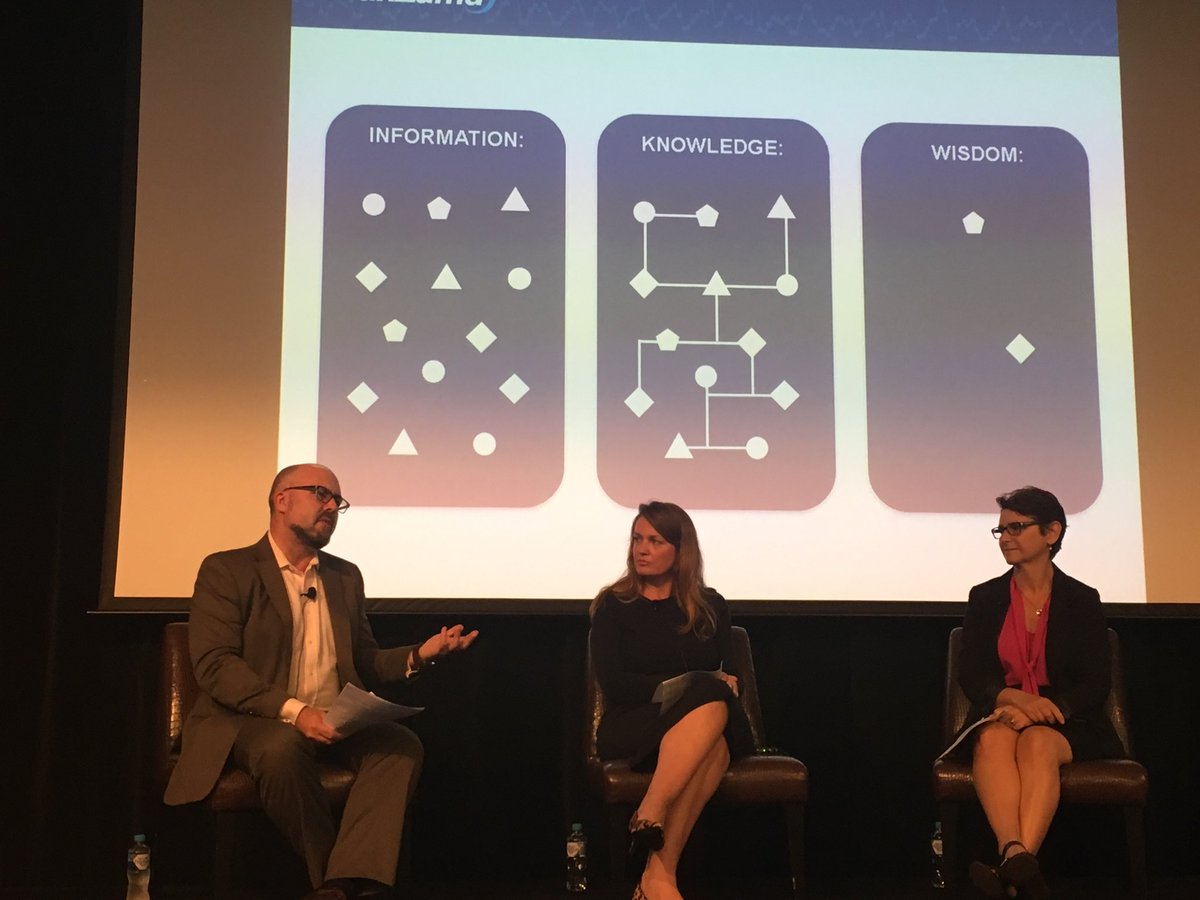 ICONAPAC's tweet photo. Informations vs knowledge va wisdom @Allison_Manzama #iconconnect #icon2017 https://t.co/kUngoKUng4