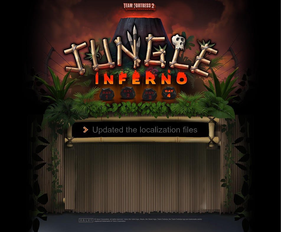 snortythepirate's tweet photo. DAY 4 IS OUT!! #TeamFortress2 #PyroUpdate #JungleInferno https://t.co/pcgXsEnTy1