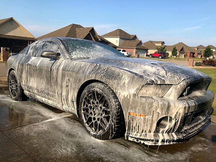 A Clean Mustang is a Happy Mustang! Let’s see your Mustangs at the wash!