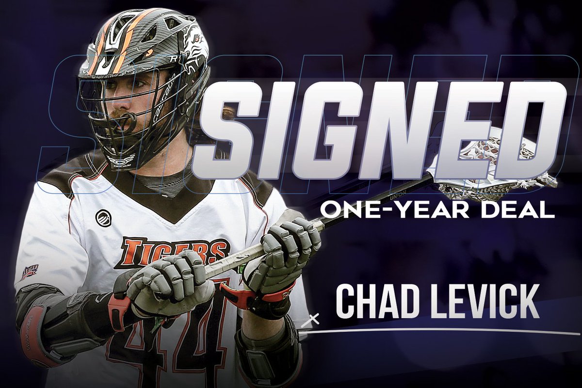 Knighthawks sign @RITMensLax All-American, Chad Levick, to a one-year contract

MORE: bit.ly/2imLs0l