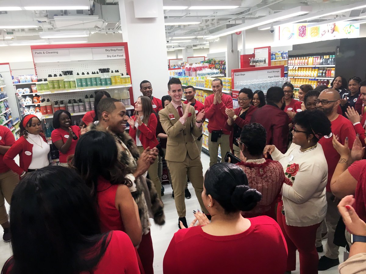 It's official: #TargetCEO Brian Cornell &amp; the team just cut the ribbon on our new Herald Square store. Open tomorrow, so come on over!