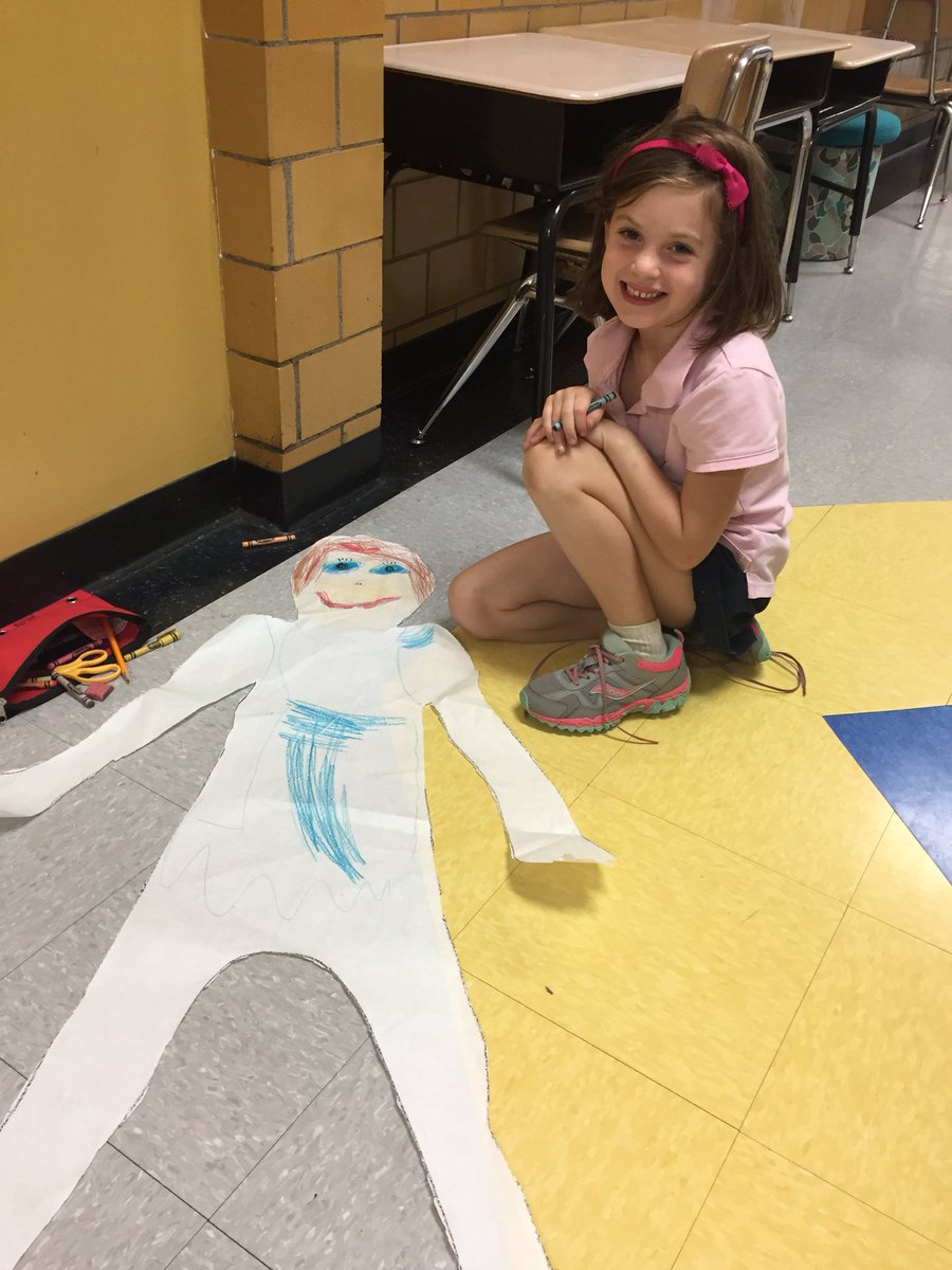 stephanierdunn's tweet photo. Hard at work decorating our bodies. Do you see the resemblance? #measureme https://t.co/JaUSSKNsCS