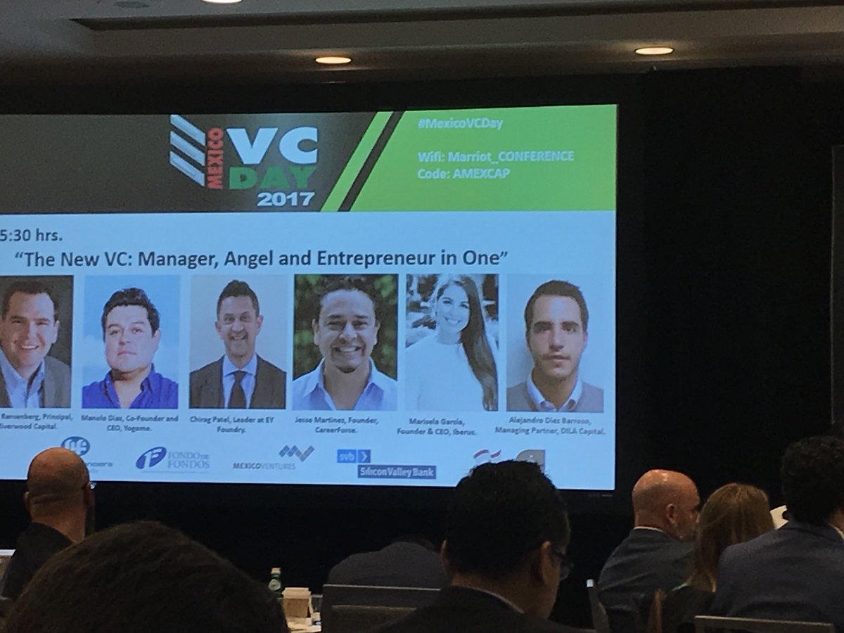 AMEXCAP's tweet photo. The new VC: manager, angel and entrepreneur in one !! https://t.co/7ICnIcPcaR