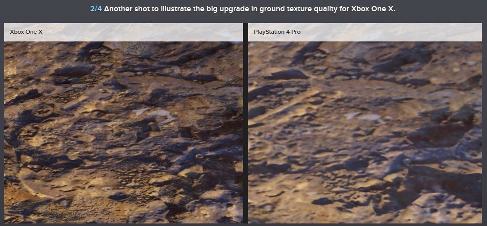 La versión de Xbox One X de Sombras de Guerra marca la diferencia con Playstation 4 Pro 108