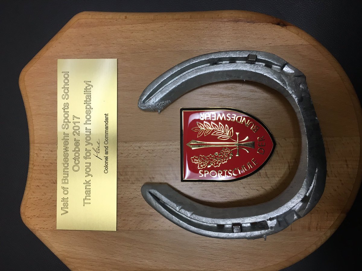 Had the privilege of hosting the German Armed Forces Sports School and swapping notes with their team. Incredible opportunity #CIMT