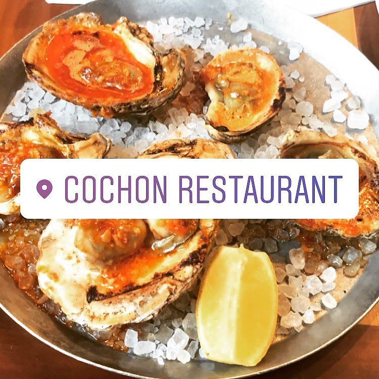 justicefergie's tweet image. I am NOT a huge oyster fan (#textureissues) but these grilled oysters with garlic butter and chili oil were delish… ift.tt/2yAGORW