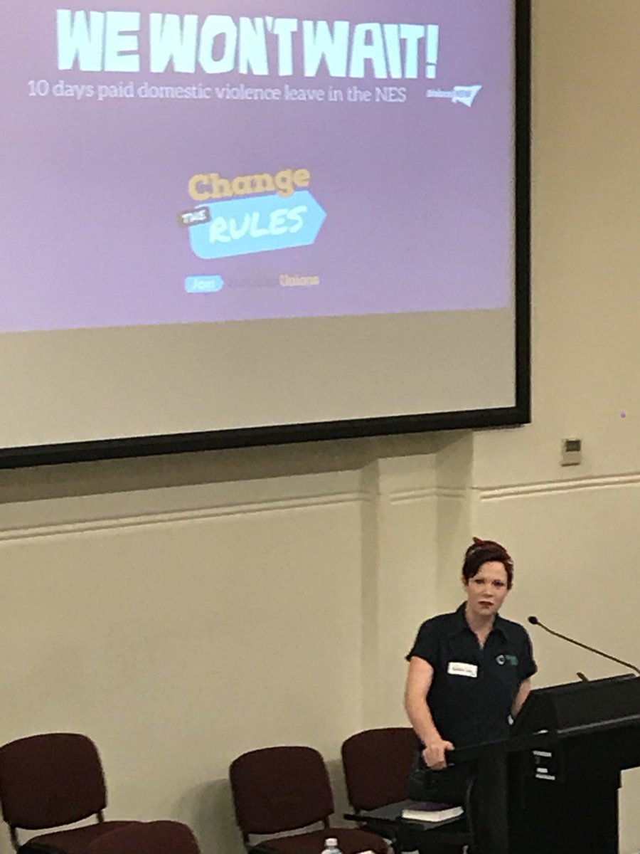 asu_nsw_act's tweet photo. “The rules are broken. But we’re here today with a plan. We’re going to fight like hell” @nataliemlang #changethrules https://t.co/RcHOVRYeIU