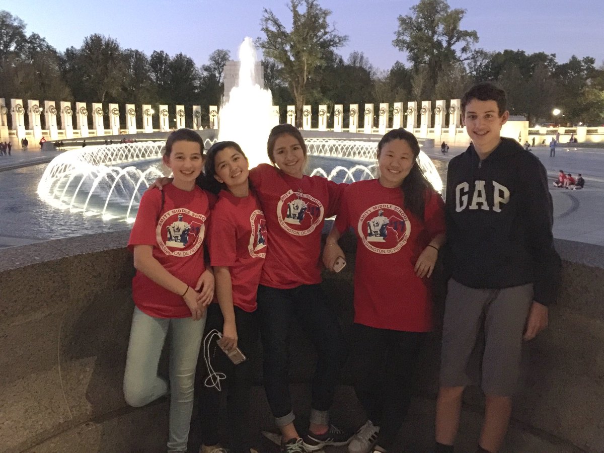 Room27Tweets's tweet photo. WWII Memorial #AMSBDC2017 #AR5 @AmityMSBethany https://t.co/piSGjc4x1i
