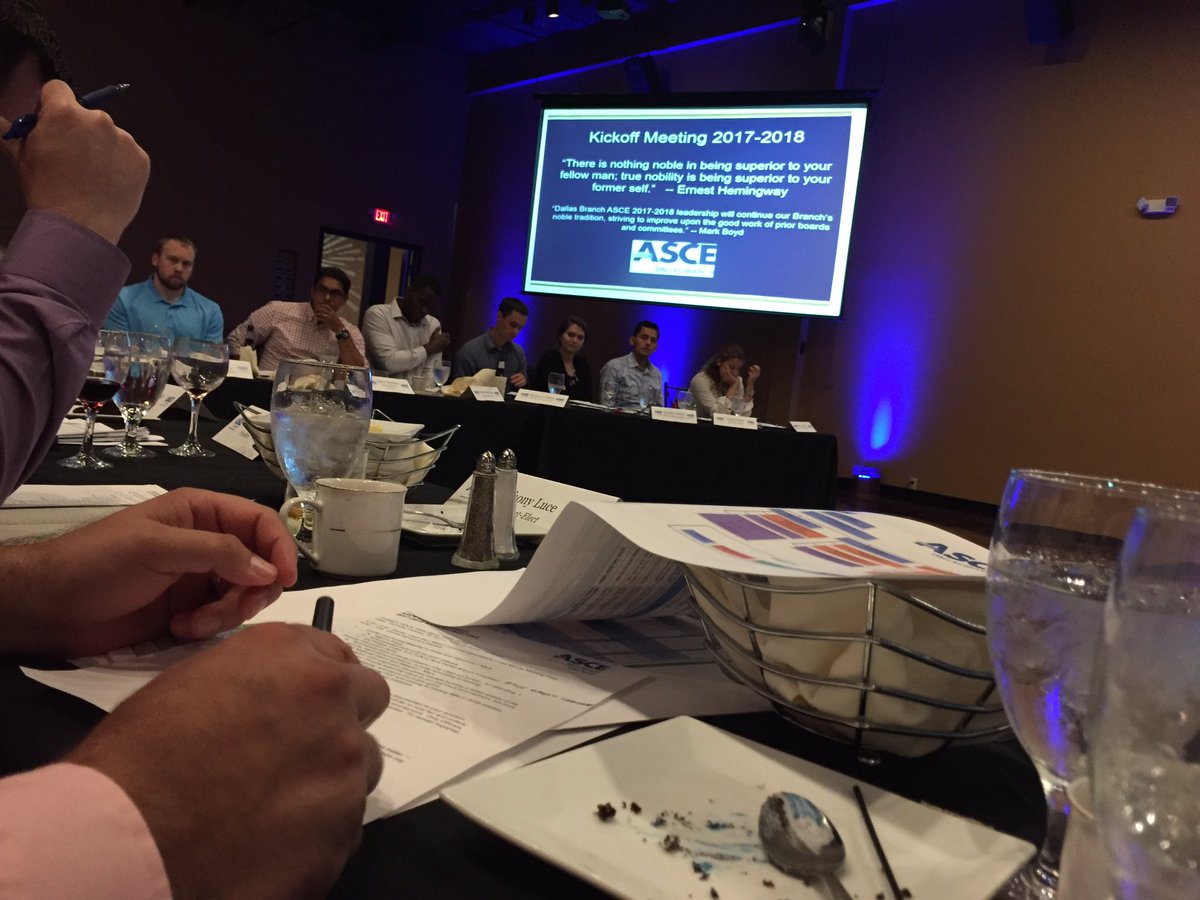 ASCEdallas's tweet photo. Kicking off our 2017-2018 branch year at our new meeting venue, Vouv #ASCEdallas https://t.co/XTGytnXX3B