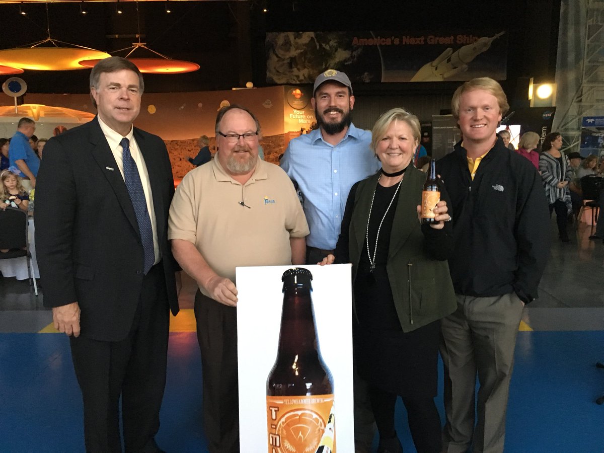 Thank you to <a href="/YellowhammerAle/">Yellowhammer Brewing</a> for this donation  for Space Camp scholarships!