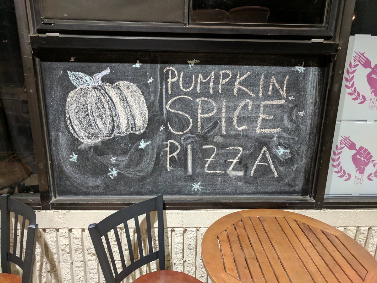 toomuchpumpkin's tweet photo. It's happening! @NunziosKitchen https://t.co/cS07iXeOU5