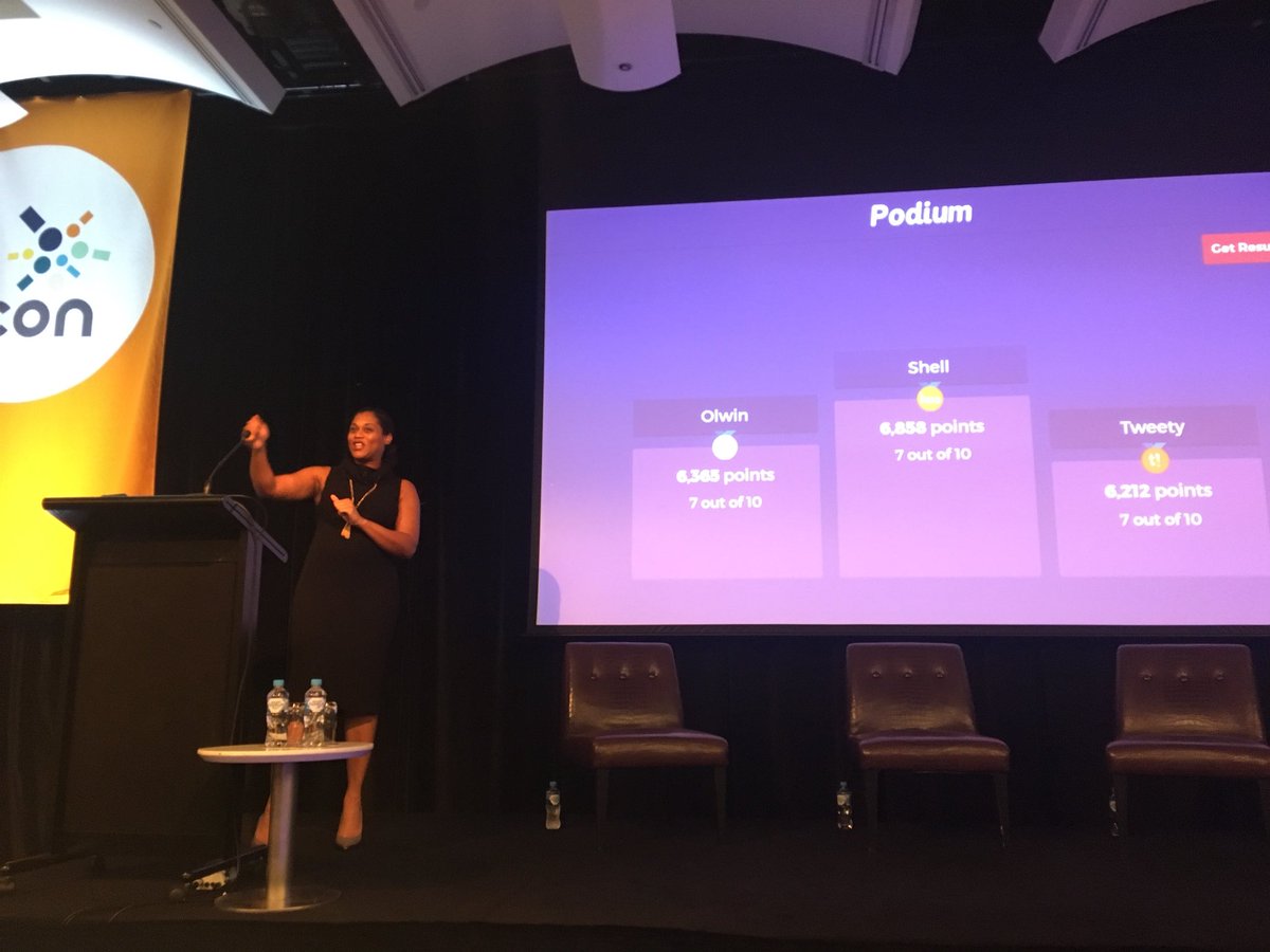 A bit of healthy competition thanks to <a href="/McCorkells/">McCorkell</a> <a href="/KarenS_Powell/">Karen Powell</a> to liven up the morning #icon2017 #iconconnect