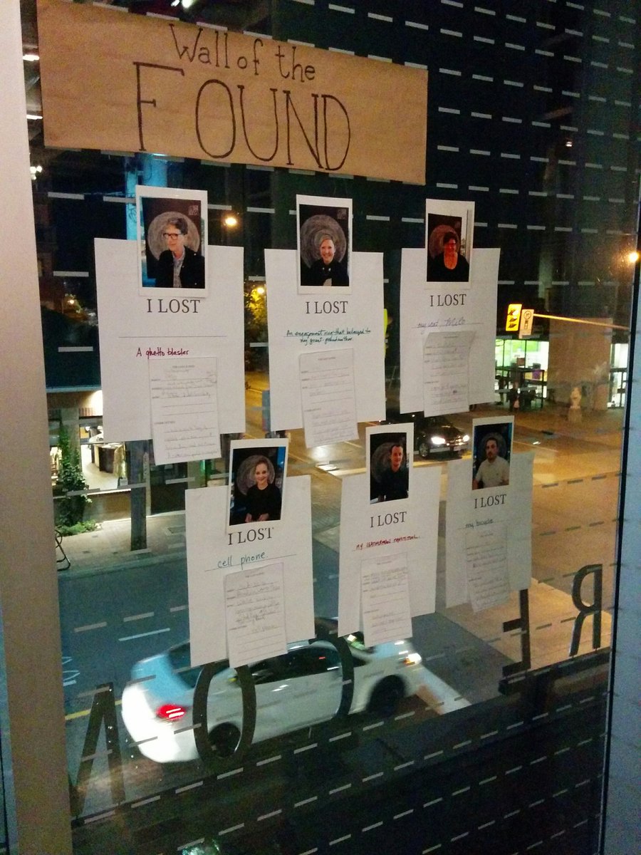 We at <a href="/GCTCLive/">Great Cdn Theatre Co</a> with the Lost &amp; Found tonight!