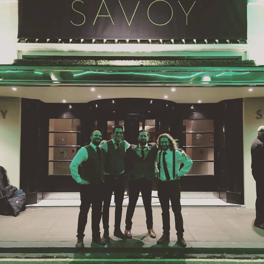 edbabarmusic's tweet photo. Always good fun playing w/ @SuperTennants, especially at the #Savoy. Lovely to work alongside cast from @immersiveensemb as well. Great vibe https://t.co/cBi3bXZ2Wo