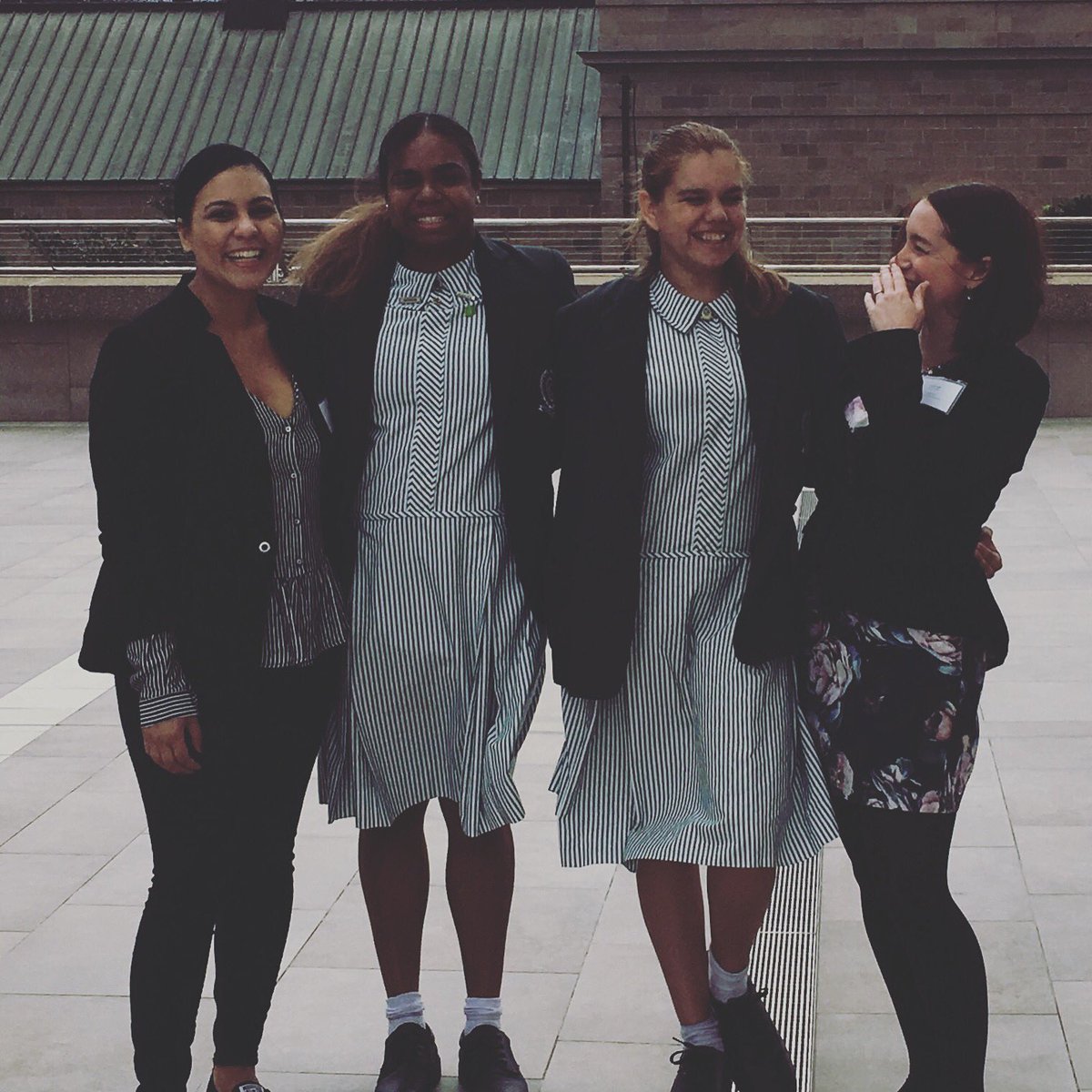 hayleyjlock's tweet photo. Our very serious graduation photo @AIEFoundation it happens so quickly! https://t.co/lwjmvvkVUT