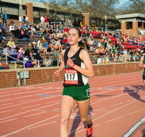 marissabishop63's tweet photo. Proud to announce that I'll be running with the pack next year as I head to NC State for XC/T&amp;F! 🐺🐾 https://t.co/osZoHAYKY4