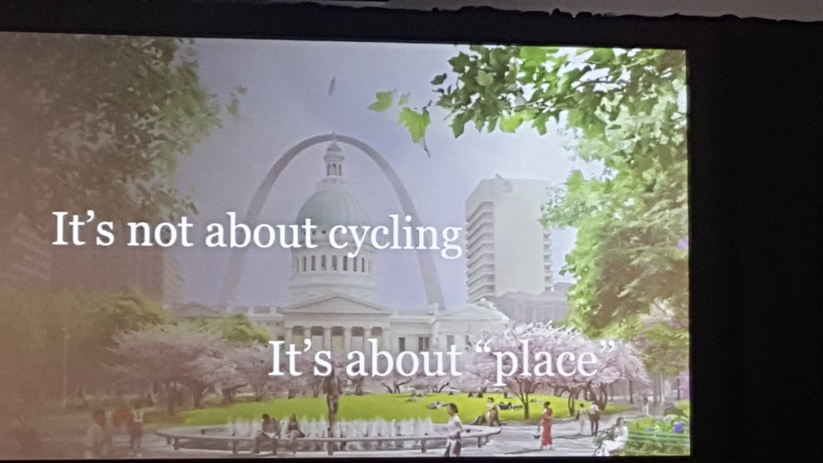 TalkWelly's tweet photo. Philip Darnton nails in one slide he single most powerful message from this #APCC17 #APCC2017 conference all about #cycling https://t.co/k6jU3RW2au