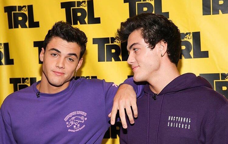purple dolan twins hoodie