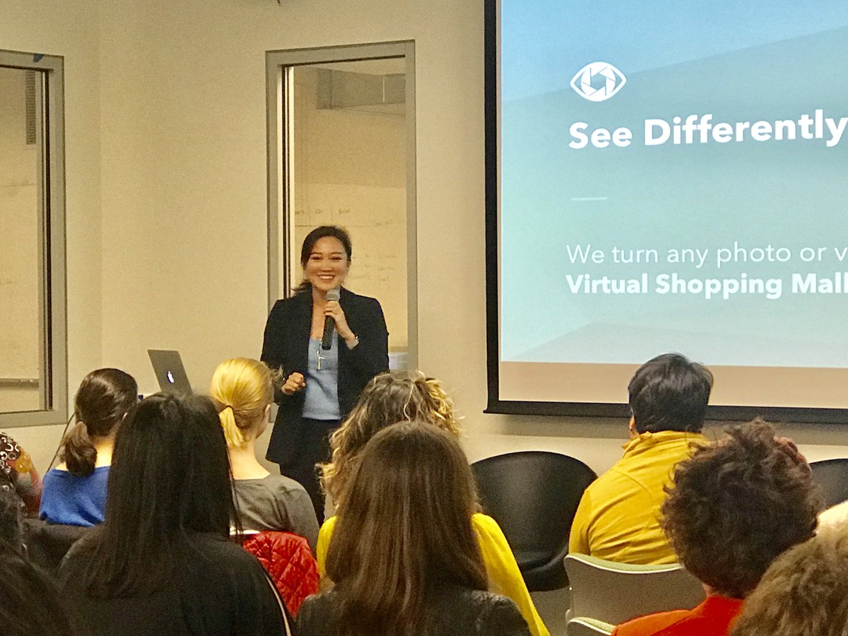 NYUFutureLabs's tweet photo. .@MarkableAI CEO @joyhtang at @wimlds panel tonight says she pursued #AI because it doesn't discriminate. #diversityintech #womenintech https://t.co/3BWpABie3o