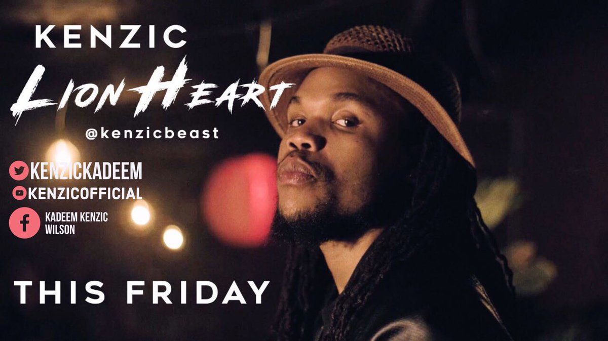 NowPlayingJA's tweet photo. The long awaited video for Kenzic's LION HEART drops tomorrow (@Kenzickadeem)

#Jamaica https://t.co/JES82uiyS0