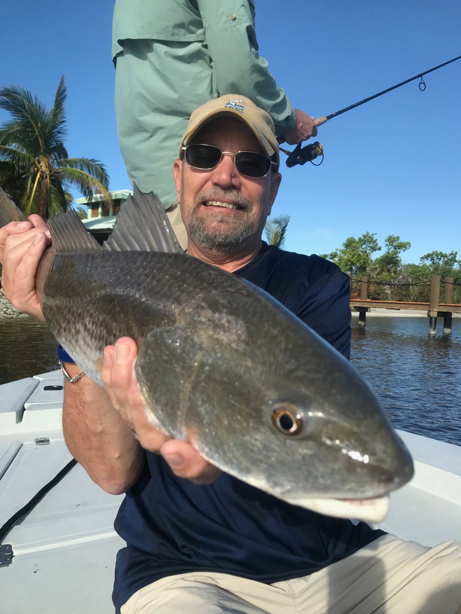 CaptainPatGould's tweet photo. Big red Ian , but not as big as it looks , lol https://t.co/xceph88n9U