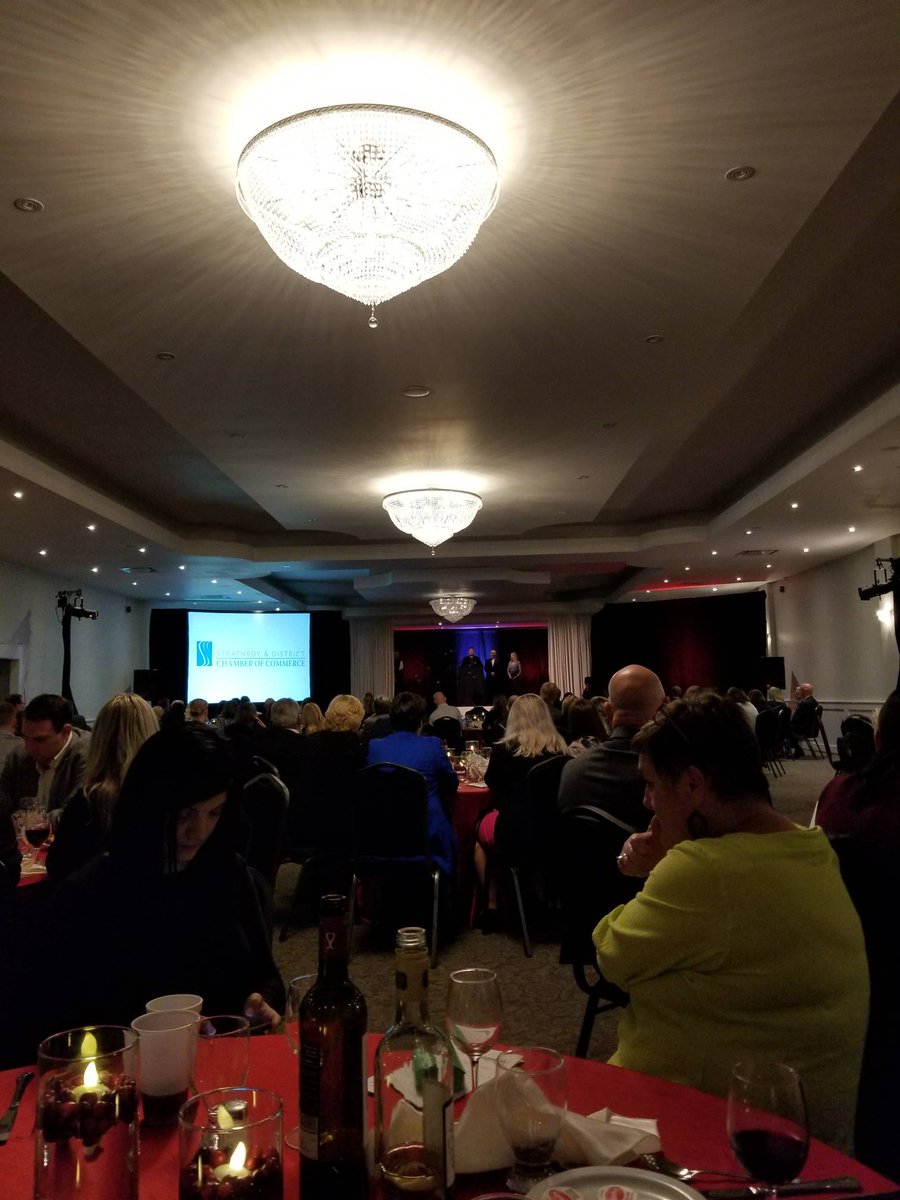 WRRCStrathroy's tweet photo. Having a great time at the SDCC Business Excellence Awards tonight! #strathroy https://t.co/uAlcAnSN9E