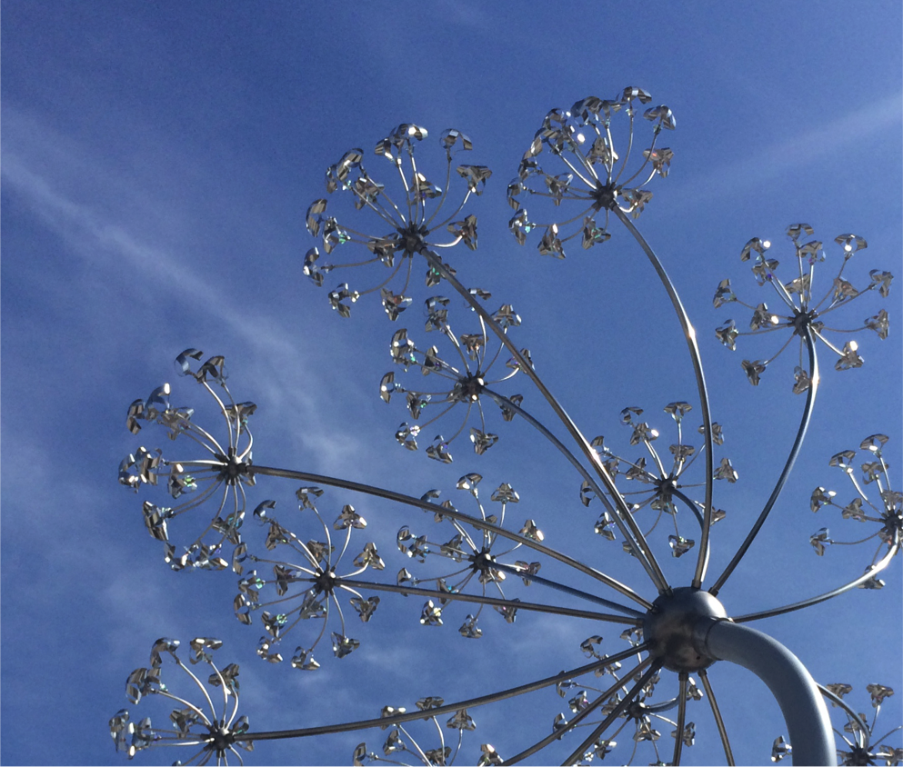 The honor award for public art goes to <a href="/artscouncilindy/">Indy Arts Council</a> for Seeds of Light! #MonumentalAwards