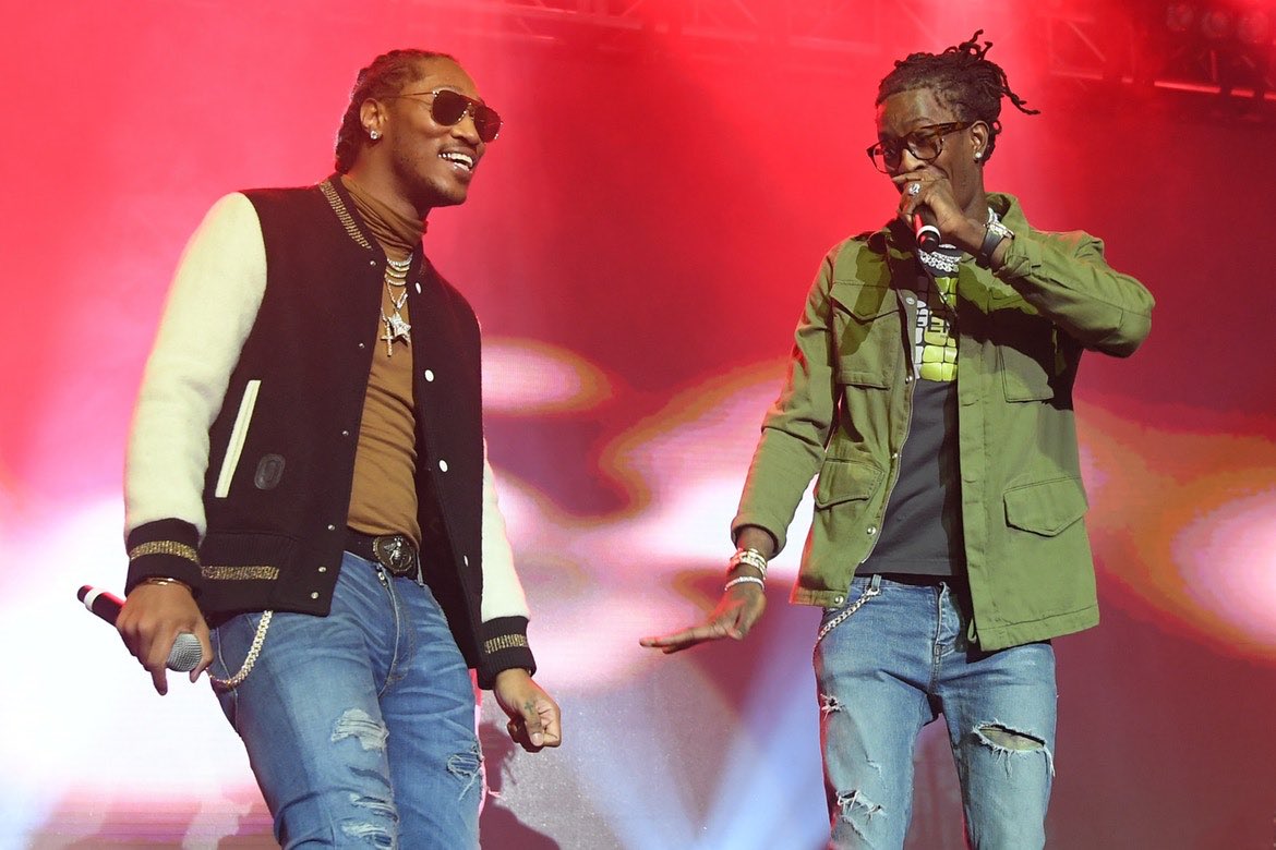 HITPMusic's tweet photo. .@1future and @youngthug are dropping a new project titled #SuperSlimey at midnight. 🐍 https://t.co/7Mj3ceWiGi