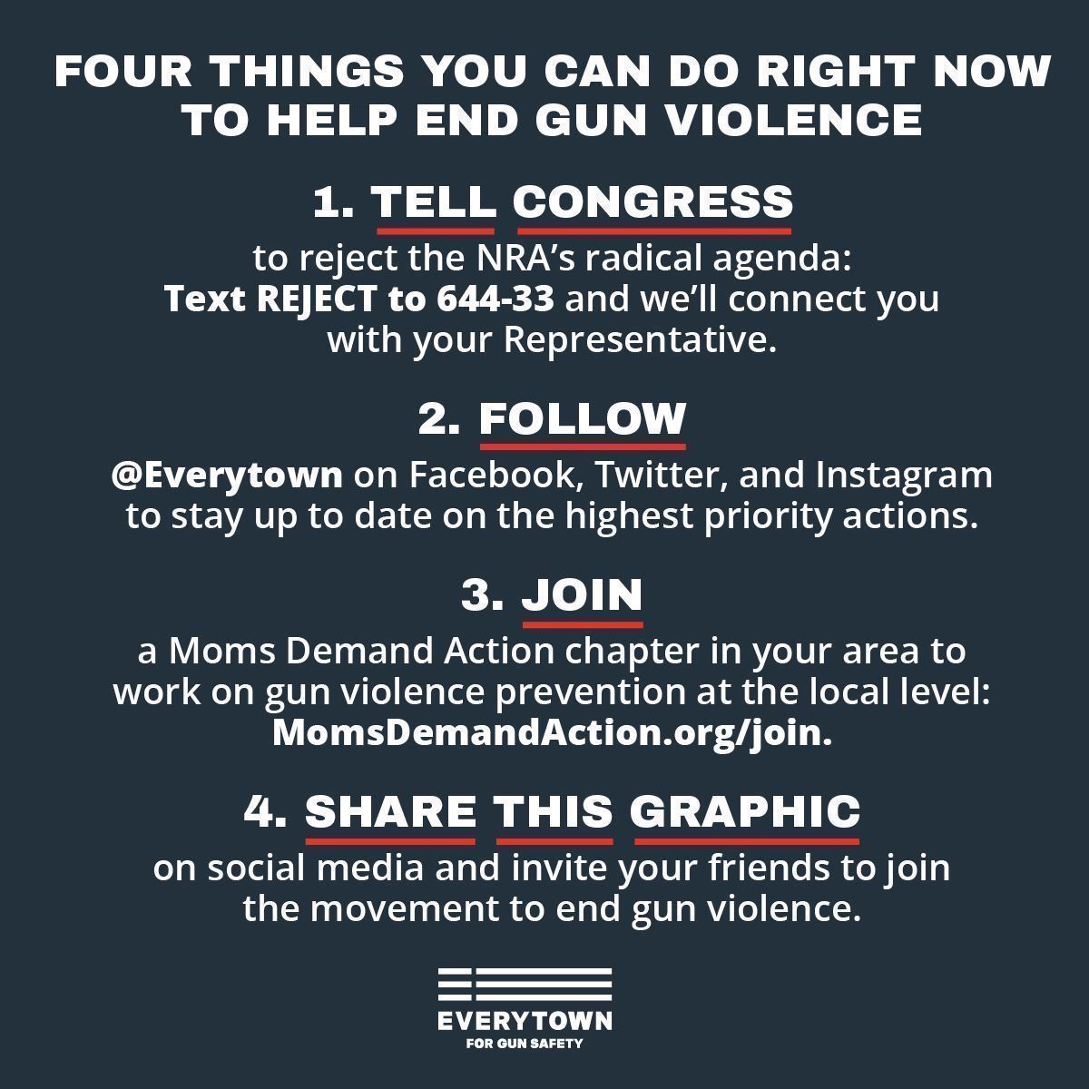 Everytown's tweet photo. Join the movement to #EndGunViolence. https://t.co/oPAx2jhepw