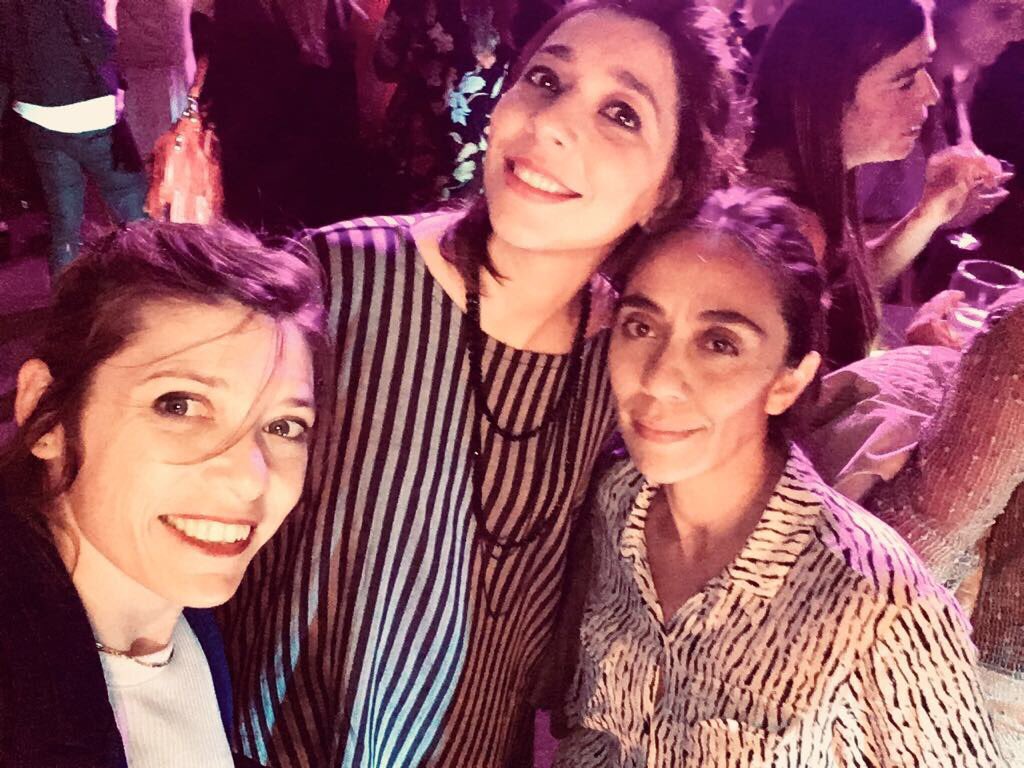 NatAlbanese's tweet photo. Bel, @siulizaso et moi en #netdemujeres 🎈 https://t.co/p8iNDAIzOY